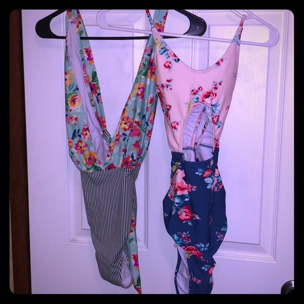 Two; One-Piece Swim Suites